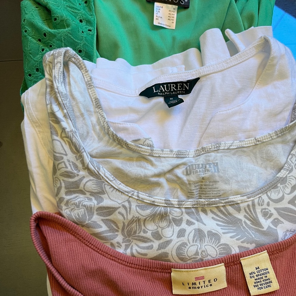 Lot of four blouses